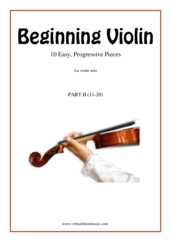 Noten Beginning Violin, part II
