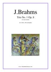 Noten Trio No.1 Op.8 (1st movement)