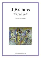 Noten Trio No.1 Op.8 (2nd movement)