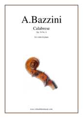 Noten Calabrese Op.34 No.6