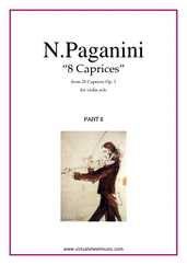 Noten Caprices Op.1, part II