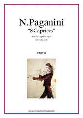 Noten Caprices Op.1, part III