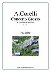 Noten Concerto Grosso Op.6 No.8 - "Christmas" (Partitur)