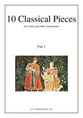 Noten 10 Classical Pieces collection 1
