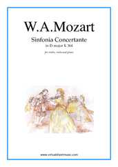 Noten Sinfonia Concertante in Eb major K364