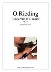 Noten Concertino in D major Op.25