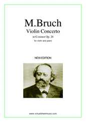Noten Concerto in G minor Op.26