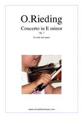 Noten Concerto in E minor Op.7