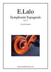 Noten Symphonie Espagnole Op.21