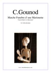 Noten Marche Funebre d' une Marionette
