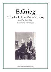 Noten In the Hall of the Mountain King