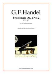 Noten Trio Sonata Op. 2 No. 2
