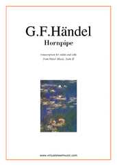 Noten Hornpipe from Water Music