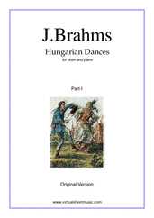Noten Hungarian Dances (original version, COMPLETE)