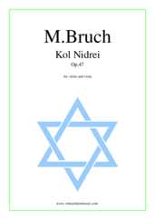 Noten: Kol Nidrei Op.47 Noten Kol Nidrei Op.47