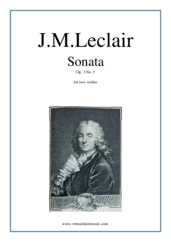 Noten Sonata Op.3 No.5 (Duo)