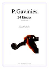 Noten Etudes, 24 - Book IV