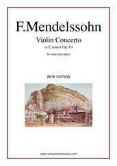 Noten Concerto in E minor Op.64