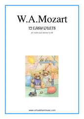 Noten Einfache Duette