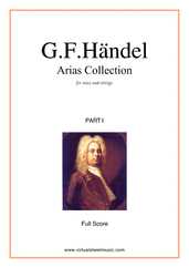 Noten Arias Collection, part I (Partitur)