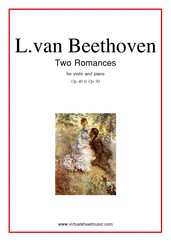 Noten Two Romances Op.40-50