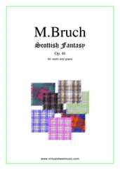 Noten Scottish Fantasy Op.46