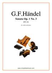 Noten Sonata Op.1 No.3