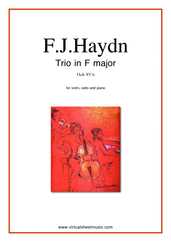 Noten Trio in F major Hob XV:6