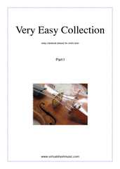 Noten Very Easy Collection, part I