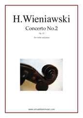 Noten Concerto No.2 Op.22 in D minor
