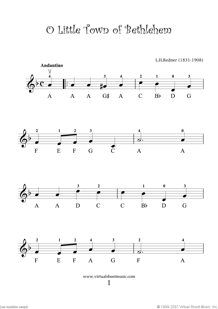 Noten Weihnachtslieder / Noten für Weihnachten