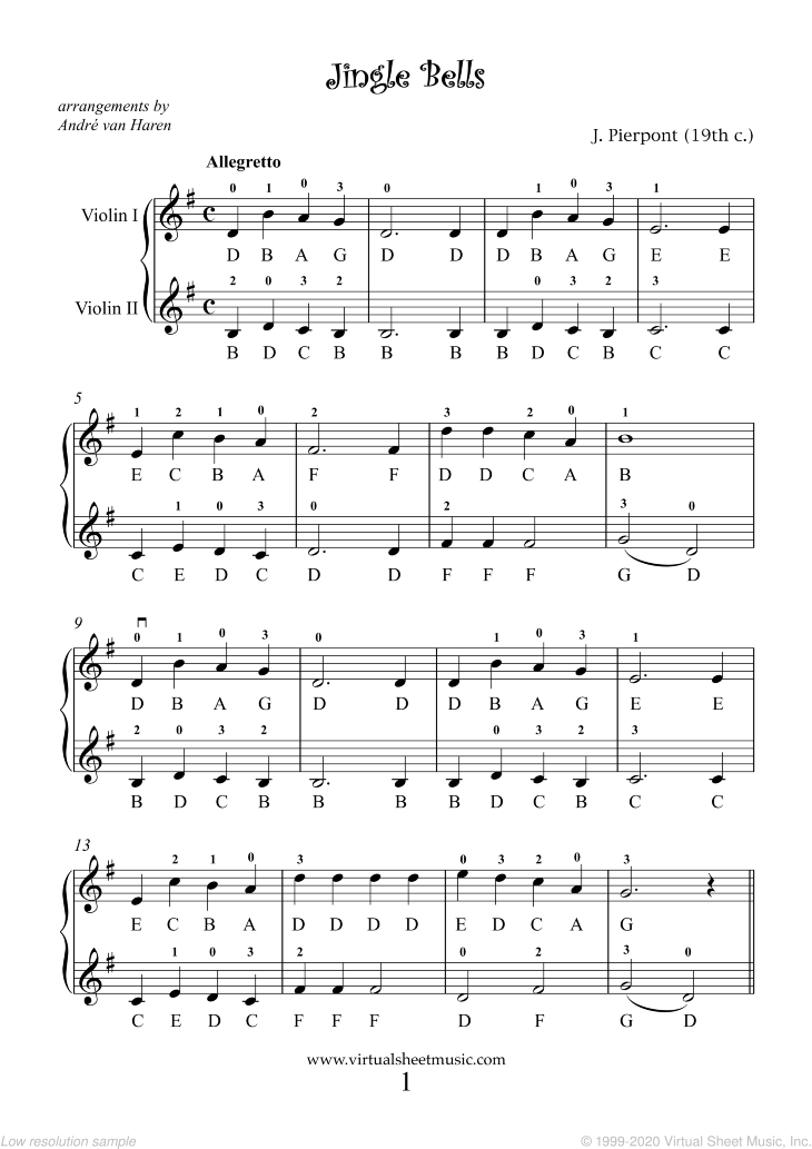 Noten Weihnachtslieder / Noten für Weihnachten