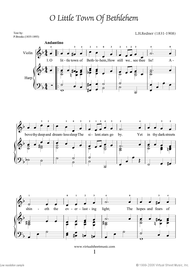 Noten Weihnachtslieder / Noten für Weihnachten