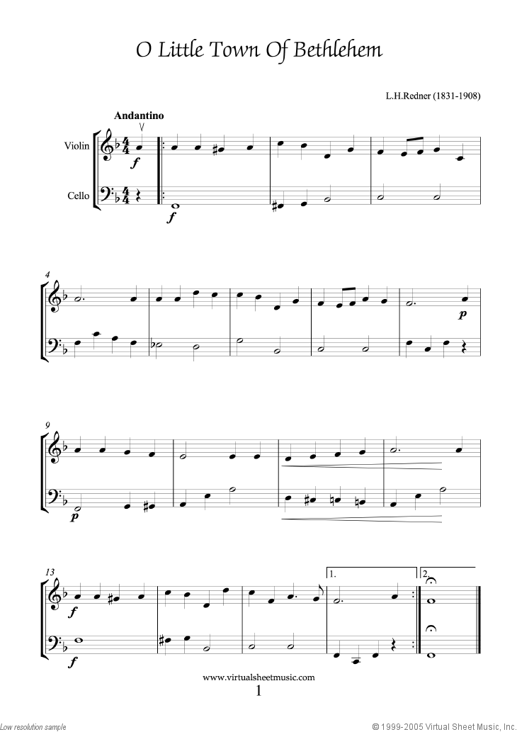 Noten Weihnachtslieder / Noten für Weihnachten