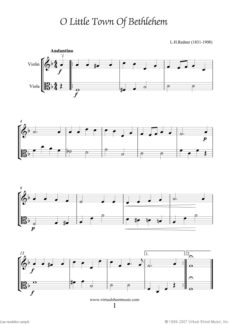 Noten Weihnachtslieder / Noten für Weihnachten