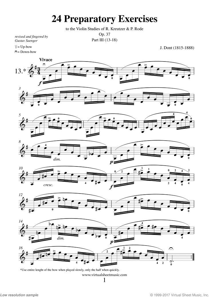 Noten Studies, 24 Op.37 (Preparatory Exercises) - Part III