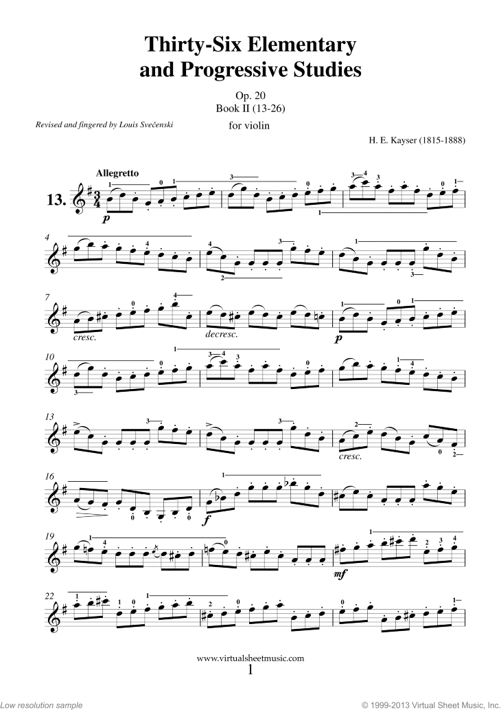 Noten Etudes (13-26), Op.20 - Book II
