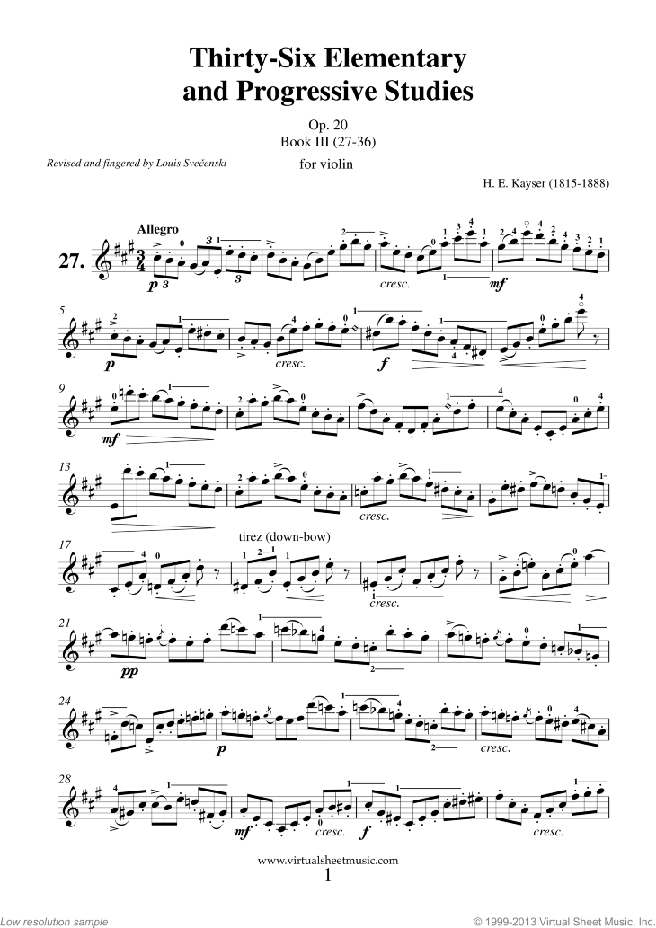 Noten Etudes (27-36), Op.20 - Book III
