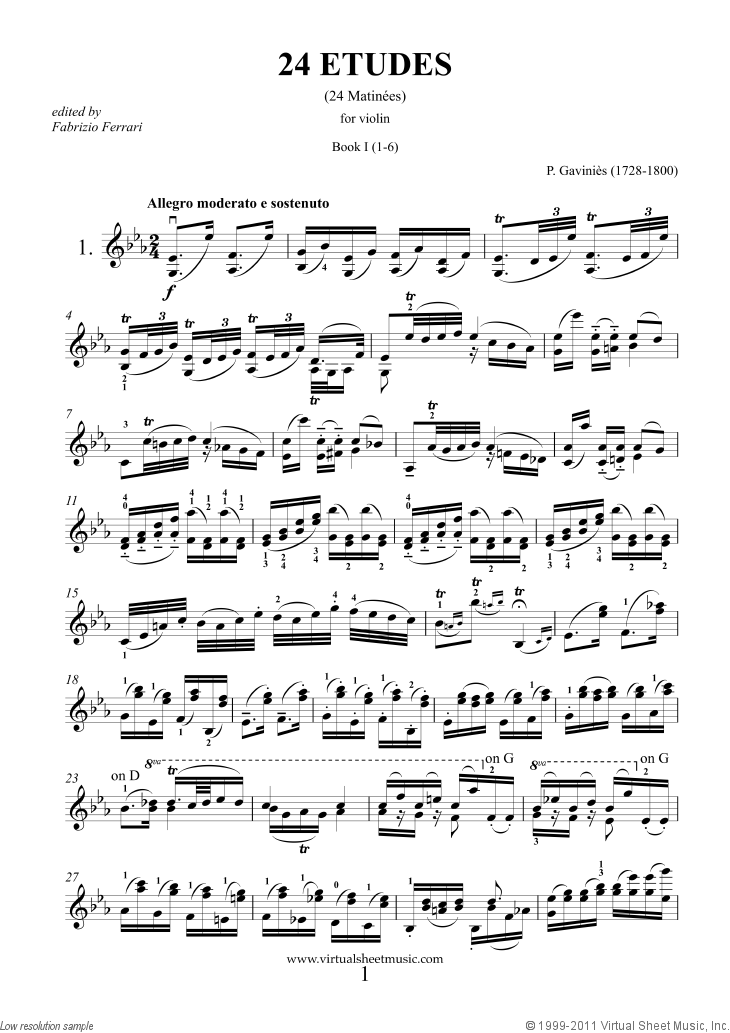 Noten Etudes, 24 - Book I