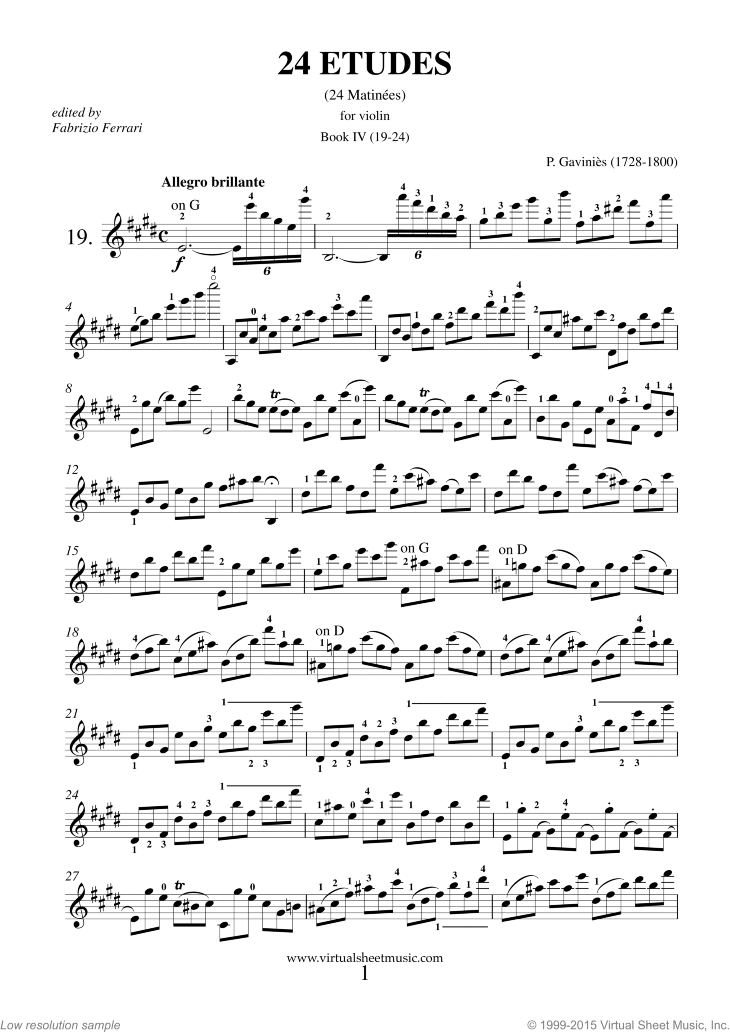 Noten Etudes, 24 - Book IV