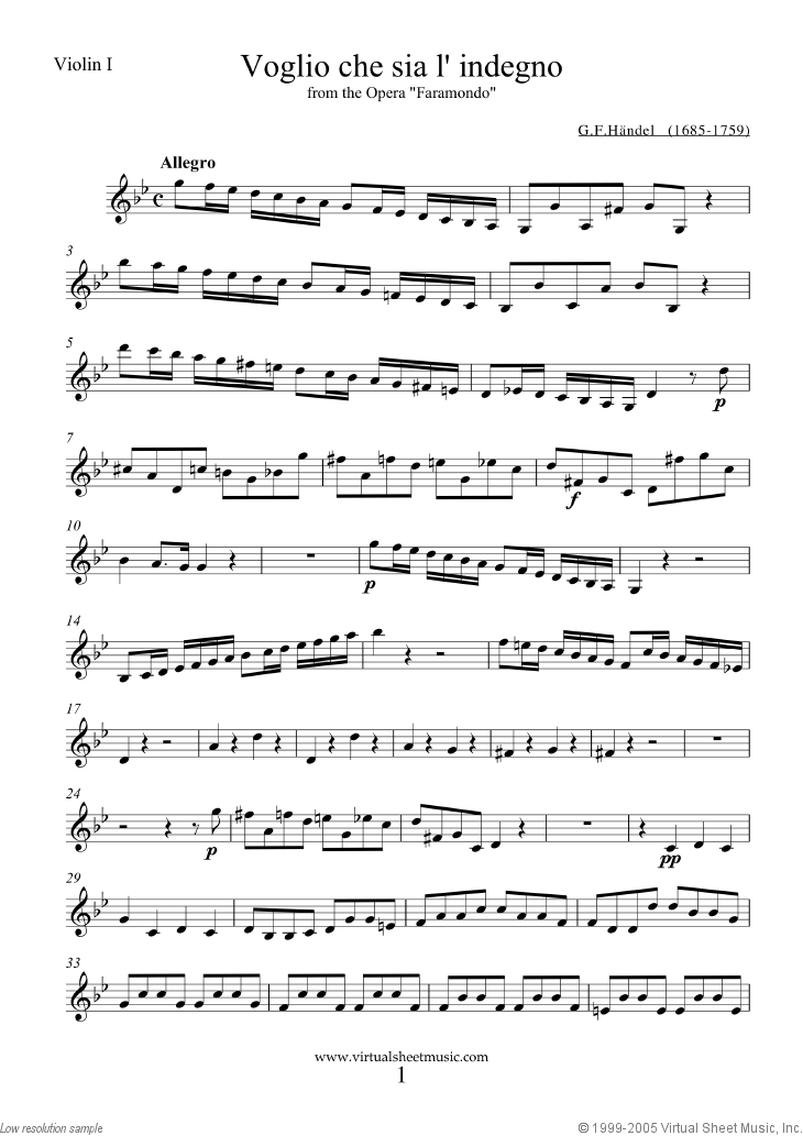 Noten Arias Collection, part I (Stimmen)