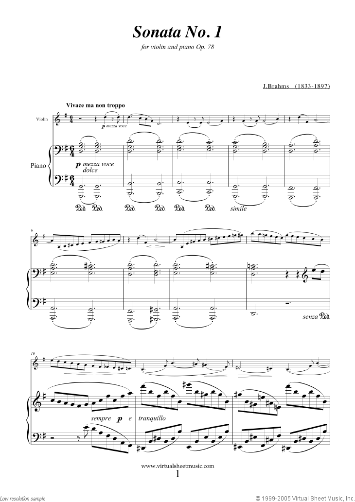 Noten Sonatas No.1-3 (komplett)