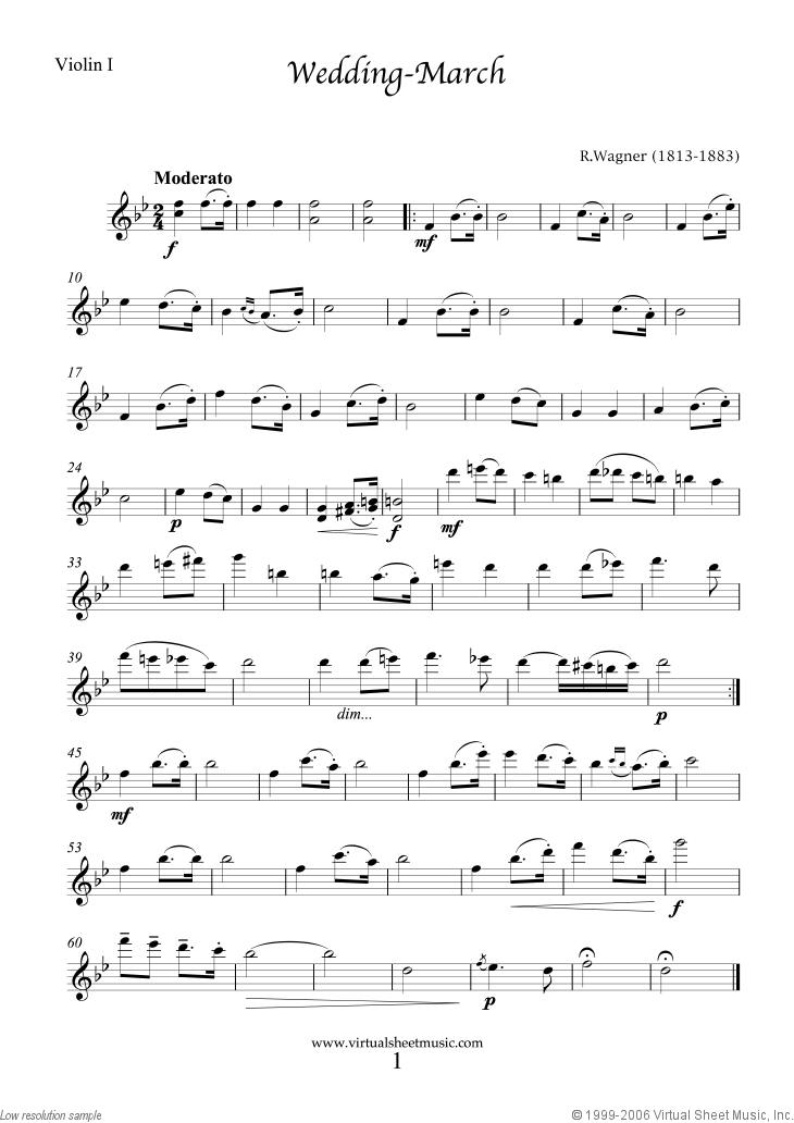 Noten Hochzeitskollektion / Musiki für Hochzeiten (Stimmen)